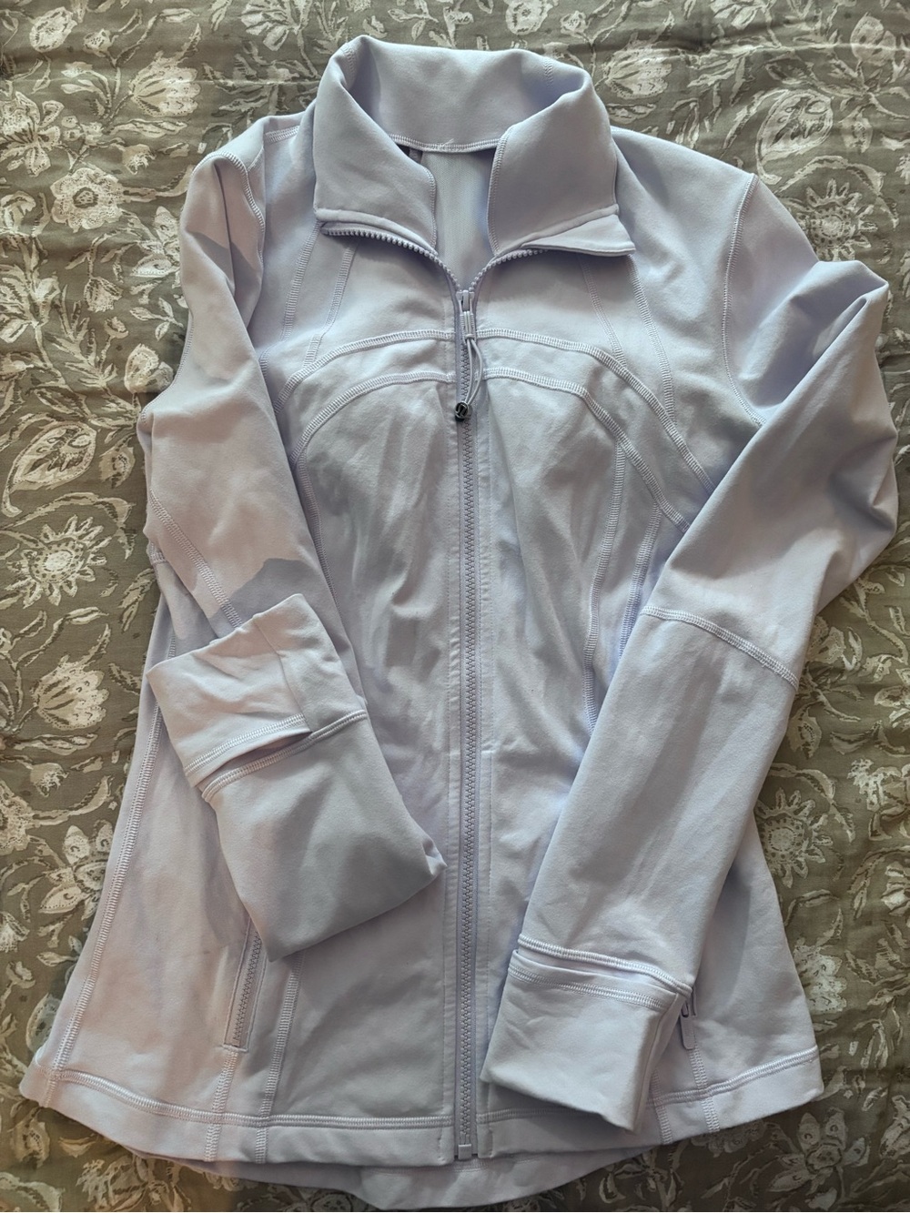 lululemon athletica Light Lavender Full-Zip Bomber Jacket